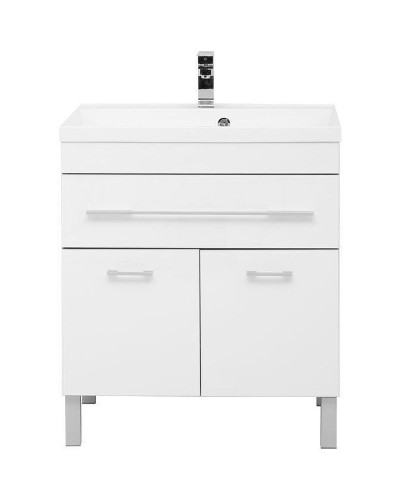 Тумба с раковиной Aquanet Верона 75 287670 Белая