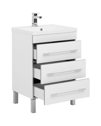 Тумба с раковиной Aquanet Верона 58 287668 Белая