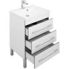 Тумба с раковиной Aquanet Верона 58 287668 Белая