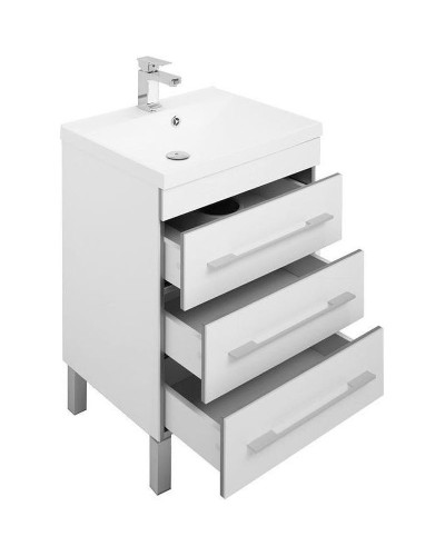 Тумба с раковиной Aquanet Верона 58 287668 Белая