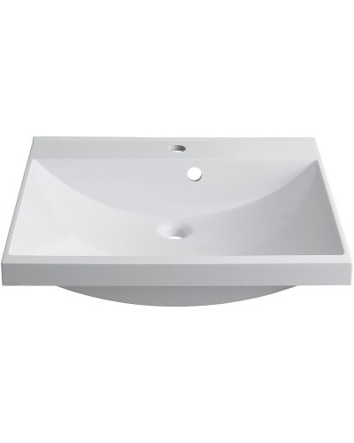 Тумба с раковиной Aquanet Верона 58 287667 Белая