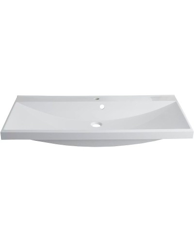 Тумба с раковиной Aquanet Верона 100 287663 Белая