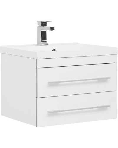 Тумба с раковиной Aquanet Верона 58 287669 подвесная Белая