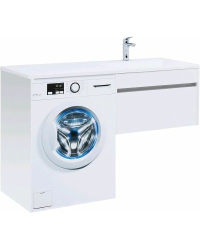 Тумба с раковиной Aquanet Токио 130 R 239218 подвесная Белая