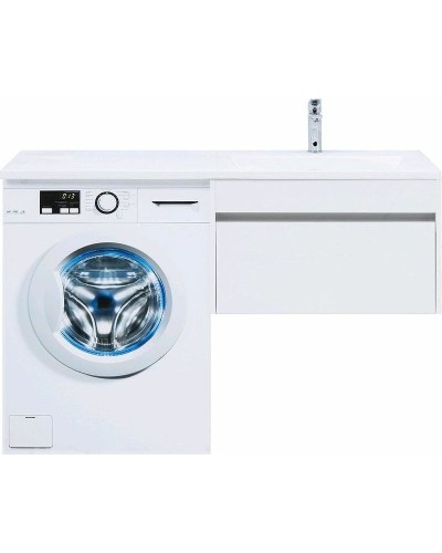 Тумба с раковиной Aquanet Токио 130 R 239218 подвесная Белая