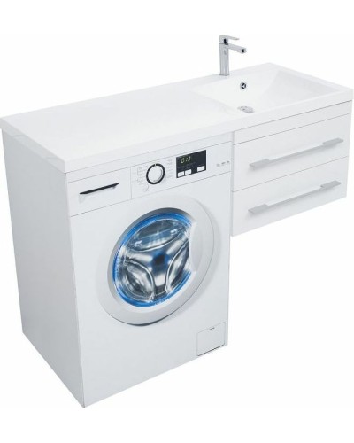 Тумба с раковиной Aquanet Нота 120 R 240161 подвесная Белая