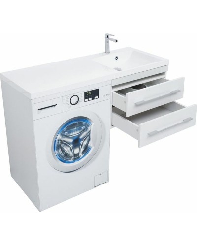 Тумба с раковиной Aquanet Нота 120 R 240161 подвесная Белая