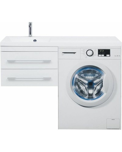 Тумба с раковиной Aquanet Нота 120 L 240160 подвесная Белая