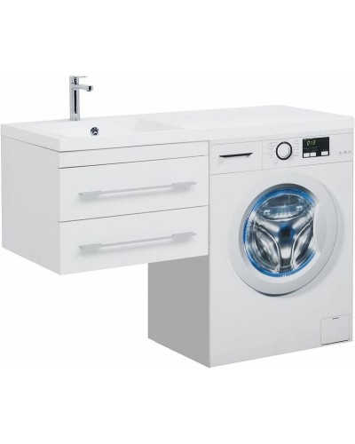 Тумба с раковиной Aquanet Нота 120 L 240160 подвесная Белая