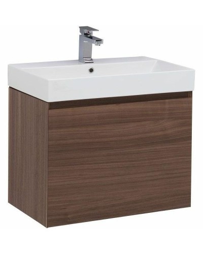 Тумба с раковиной Aquanet Нью-Йорк 70 213935 подвесная Орех
