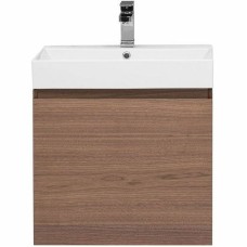 Тумба с раковиной Aquanet Нью-Йорк 60 213934 подвесная Орех