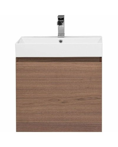 Тумба с раковиной Aquanet Нью-Йорк 60 213934 подвесная Орех