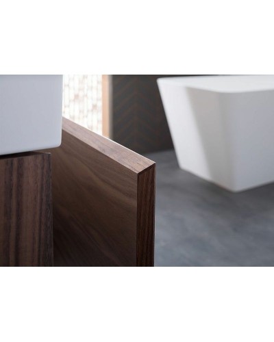 Тумба под раковину Aquanet Нью-Йорк 100 203949 подвесная Орех