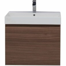 Тумба под раковину Aquanet Нью-Йорк 70 203946 подвесная Орех