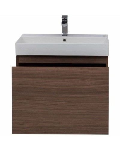 Тумба под раковину Aquanet Нью-Йорк 70 203946 подвесная Орех