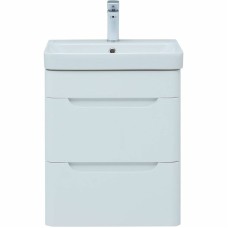 Тумба под раковину Aquanet София 50 274171 подвесная Белый глянец