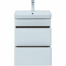 Тумба под раковину Aquanet София 50 274171 подвесная Белый глянец