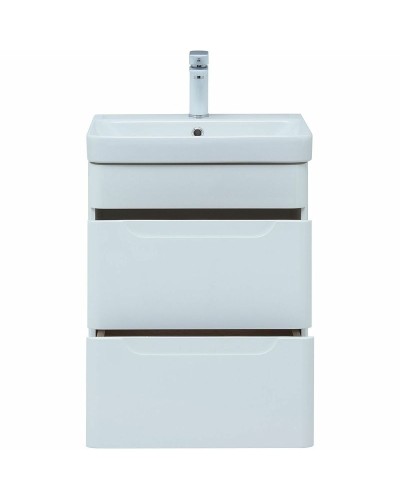 Тумба под раковину Aquanet София 50 274171 подвесная Белый глянец