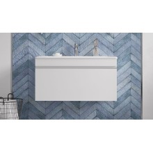 Тумба под раковину Velvex Pulsus 100 tpPUL.100-21 подвесная Белый