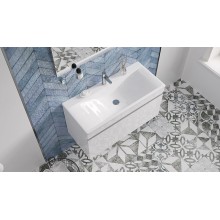 Тумба под раковину Velvex Pulsus 100 tpPUL.100-21 подвесная Белый