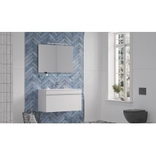 Тумба под раковину Velvex Pulsus 100 tpPUL.100-21 подвесная Белый