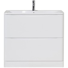 Тумба под раковину BelBagno 80 ACQUA-800-2C-PIA-BL Bianco Lucido