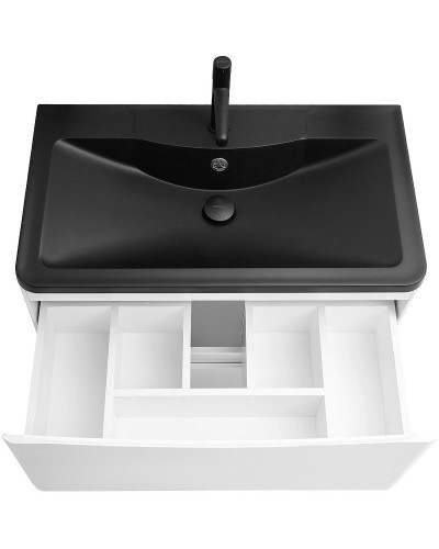 Тумба под раковину BelBagno 80 ACQUA-800-2C-PIA-BL Bianco Lucido