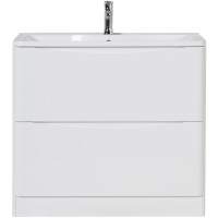 Тумба под раковину BelBagno 90 ACQUA-900-2C-PIA-BL Bianco Lucido