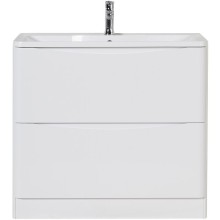 Тумба под раковину BelBagno 90 ACQUA-900-2C-PIA-BL Bianco Lucido