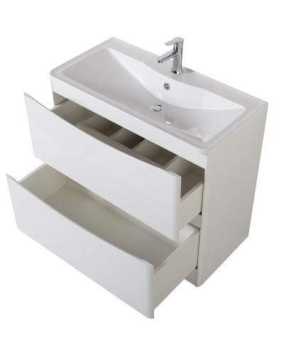 Тумба под раковину BelBagno 90 ACQUA-900-2C-PIA-BL Bianco Lucido