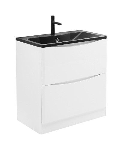 Тумба под раковину BelBagno 90 ACQUA-900-2C-PIA-BL Bianco Lucido