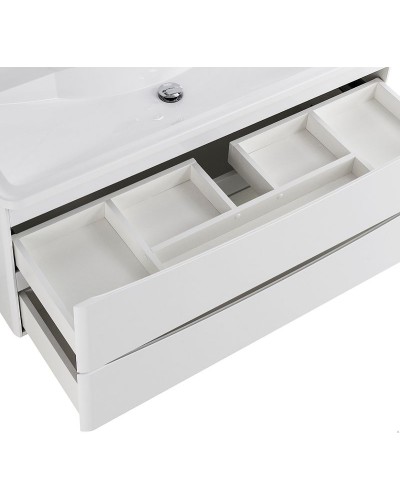 Тумба под раковину BelBagno 120 ACQUA-1200-2C-SO-BL подвесная Bianco Lucido