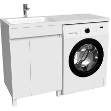 Тумба с раковиной Iddis Optima Home 120 L OPH12LDi95K Белый