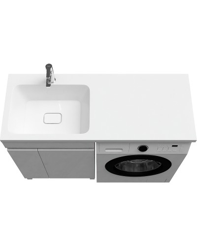 Тумба с раковиной Iddis Optima Home 120 L OPH12LDi95K Белый