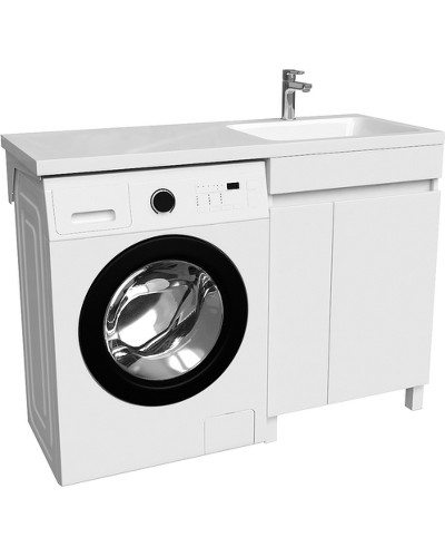 Тумба с раковиной Iddis Optima Home 120 R OPH12RDi95K Белый