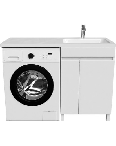 Тумба с раковиной Iddis Optima Home 120 R OPH12RDi95K Белый