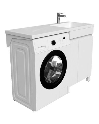 Тумба с раковиной Iddis Optima Home 120 R OPH12RDi95K Белый