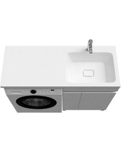 Тумба с раковиной Iddis Optima Home 120 R OPH12RDi95K Белый