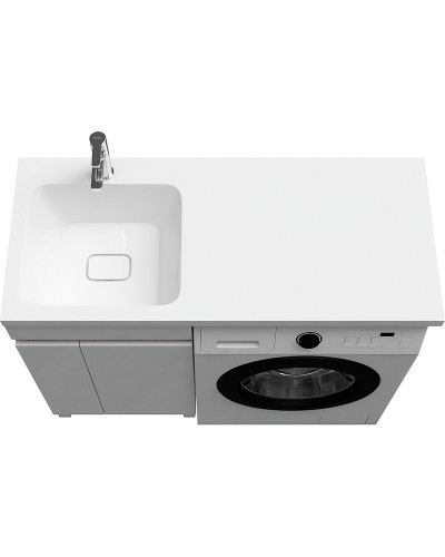 Тумба с раковиной Iddis Optima Home 110 L OPH11LDi95K Белый