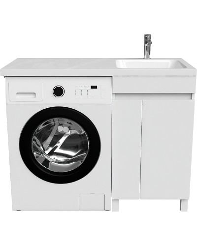 Тумба с раковиной Iddis Optima Home 110 R OPH11RDi95K Белый