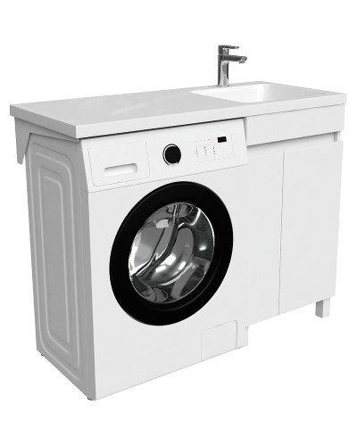 Тумба с раковиной Iddis Optima Home 110 R OPH11RDi95K Белый