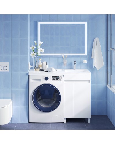 Тумба с раковиной Iddis Optima Home 110 R OPH11RDi95K Белый