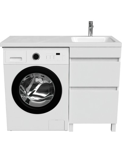 Тумба с раковиной Iddis Optima Home 110 R OPH11RBi95K Белый