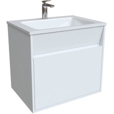 Тумба с раковиной Iddis Esper 60 ESP60W0i95K подвесная Белая