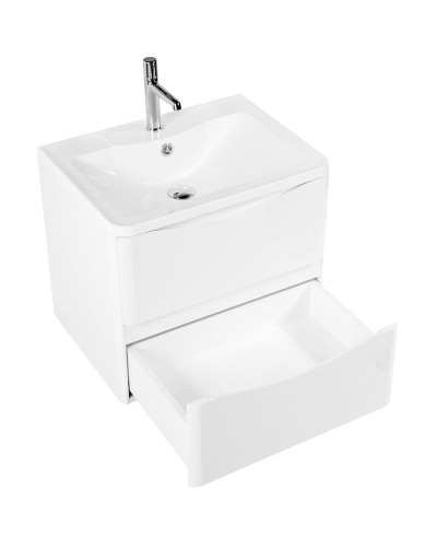 Тумба под раковину BelBagno 70 ACQUA-700-2C-SO-BL подвесная Bianco Lucido