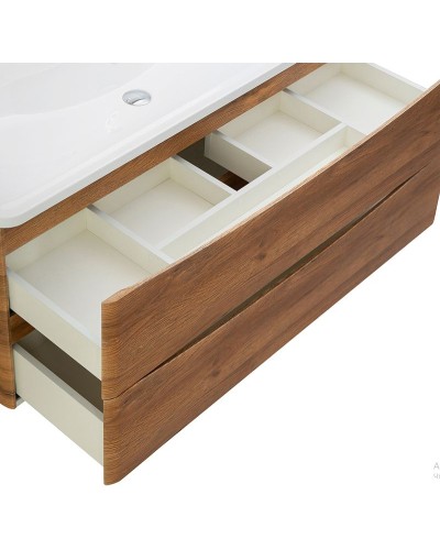 Тумба под раковину BelBagno 120 ACQUA-1200-2C-SO-RR подвесная Rovere Rustico