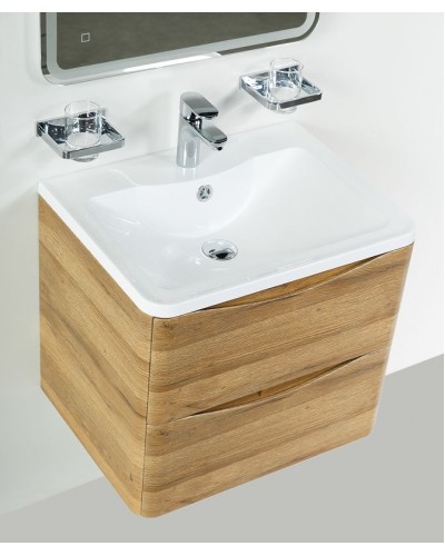 Тумба под раковину BelBagno 70 ACQUA-700-2C-SO-RR подвесная Rovere Rustico