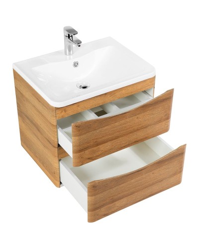 Тумба под раковину BelBagno 70 ACQUA-700-2C-SO-RR подвесная Rovere Rustico