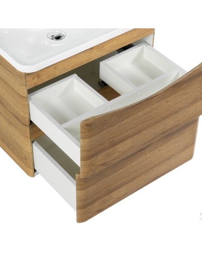 Тумба под раковину BelBagno 70 ACQUA-700-2C-SO-RR подвесная Rovere Rustico