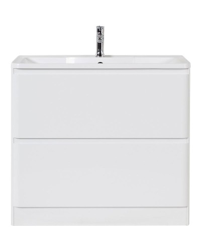 Тумба под раковину BelBagno 100 ALBANO-1000-2C-PIA-BL Bianco Lucido